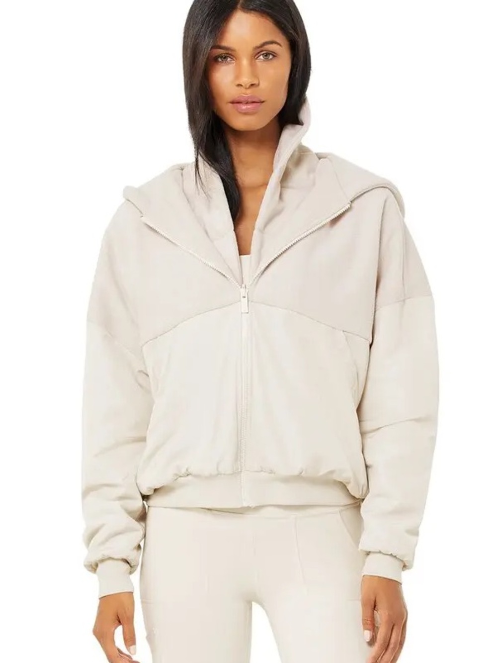 ALO Yoga Arctic Jacket in Bone - Picture 4 of 13